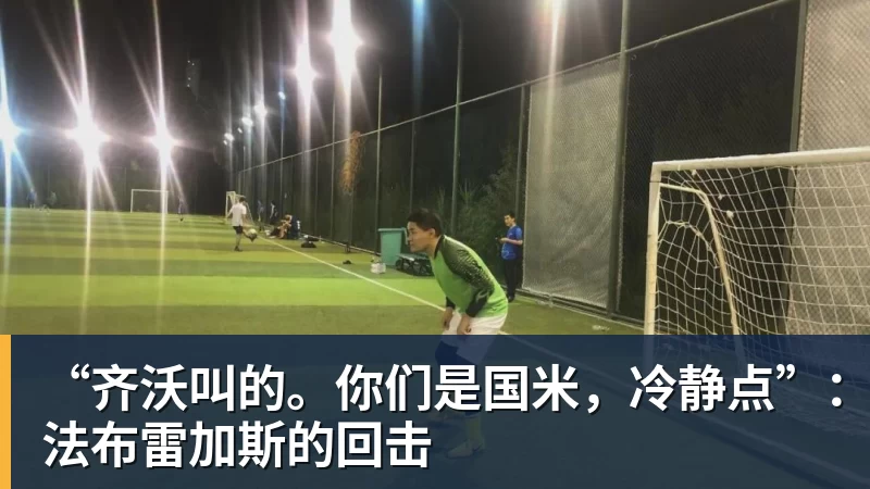 九游体育“齐沃叫的。你们是国米，冷静点”：法布雷加斯的回击